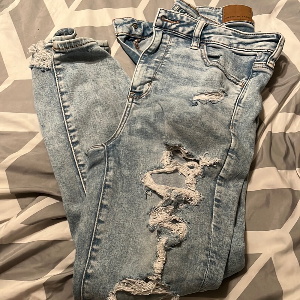 skinny jeans ripped